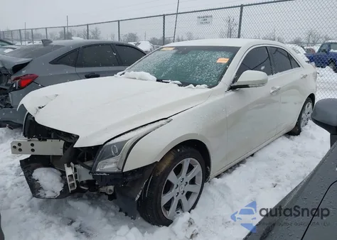2013 Cadillac Ats Performance из США, поврежденный, VIN 1G6AJ5S38D0145690